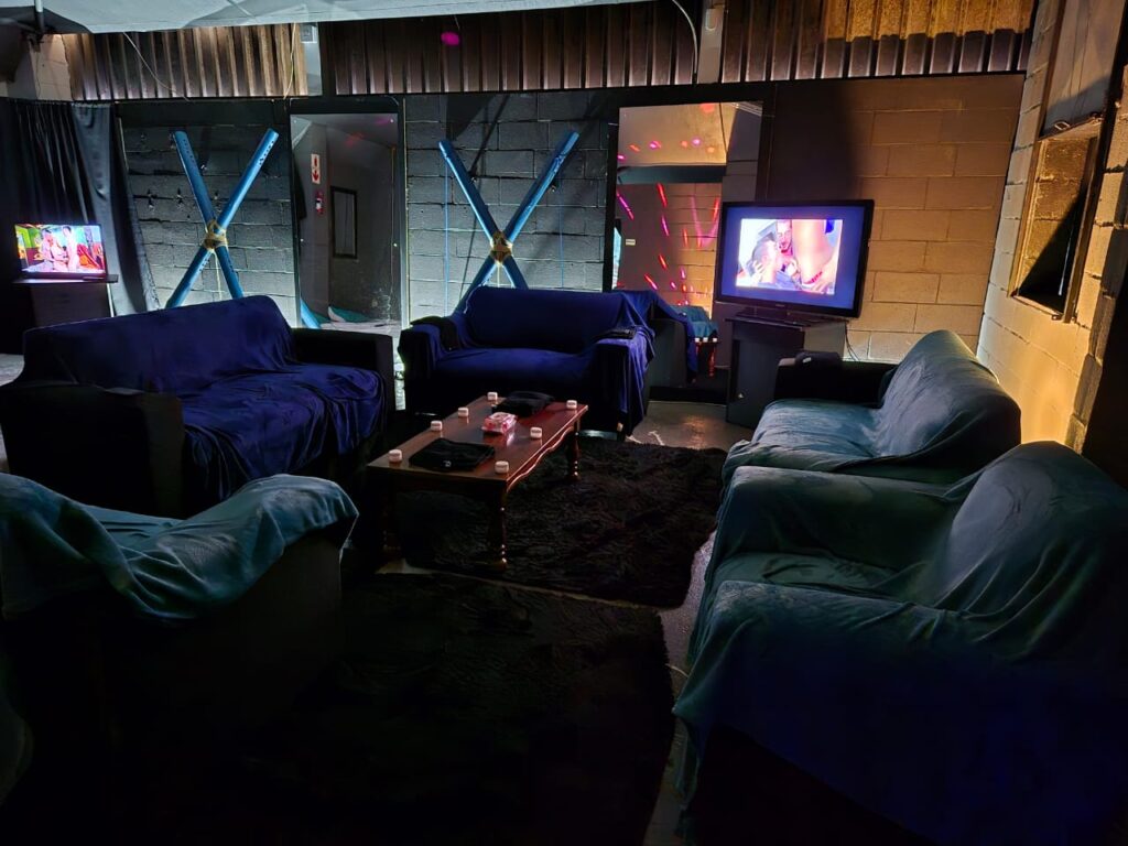 Social area at the venue