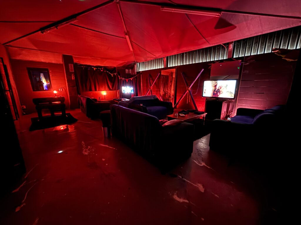 Play space at the venue